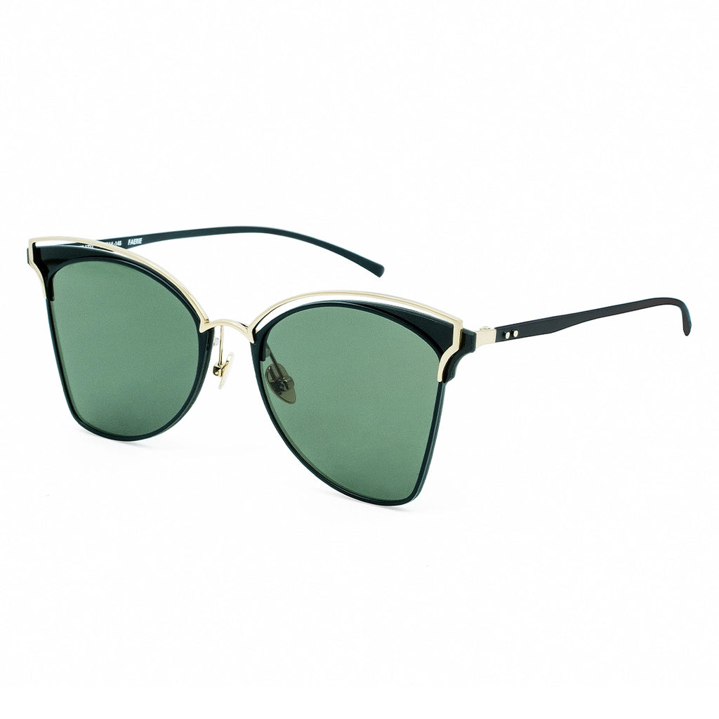 MYTH GREECE FAERIE butterfly green lens  sunglasses, metal frame sunglasses for mens and womens
