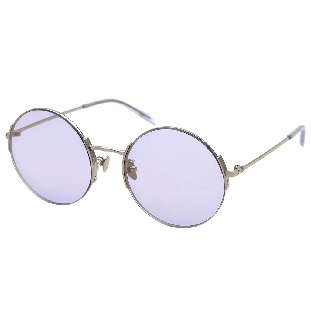 MYTH Greece Arete retro round sunglasses thin metal frame and purple lens  sun ladies and womens round sun glass